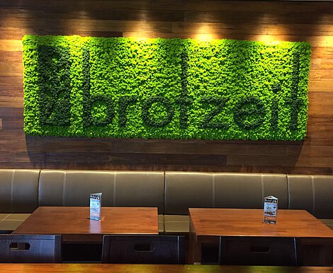 Mooslogo Brotzeit Restaurant, Hongkong, Hospitality Design, biophilic